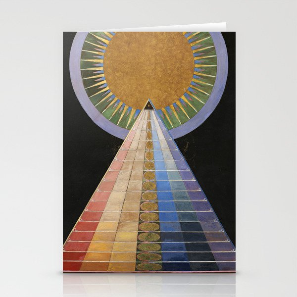 "Altarpiece" by Hilma af Klint (1907) Stationery Card