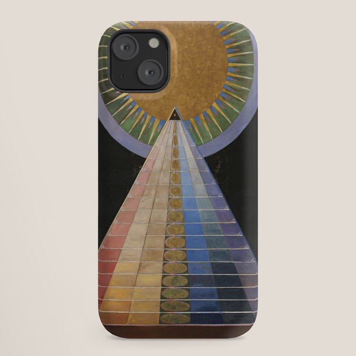"Altarpiece" by Hilma af Klint (1907) iPhone Case