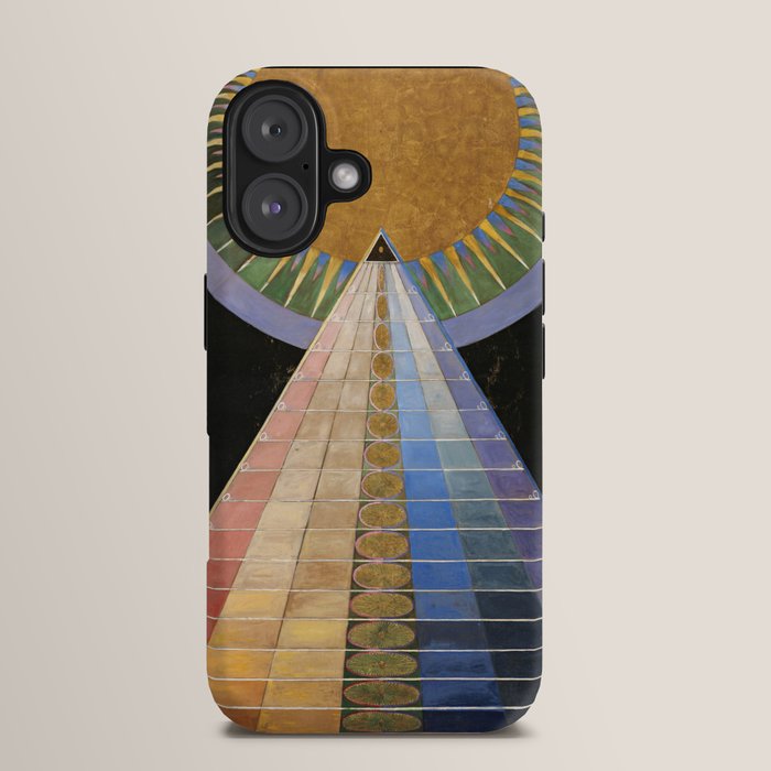 "Altarpiece" by Hilma af Klint (1907) iPhone Case