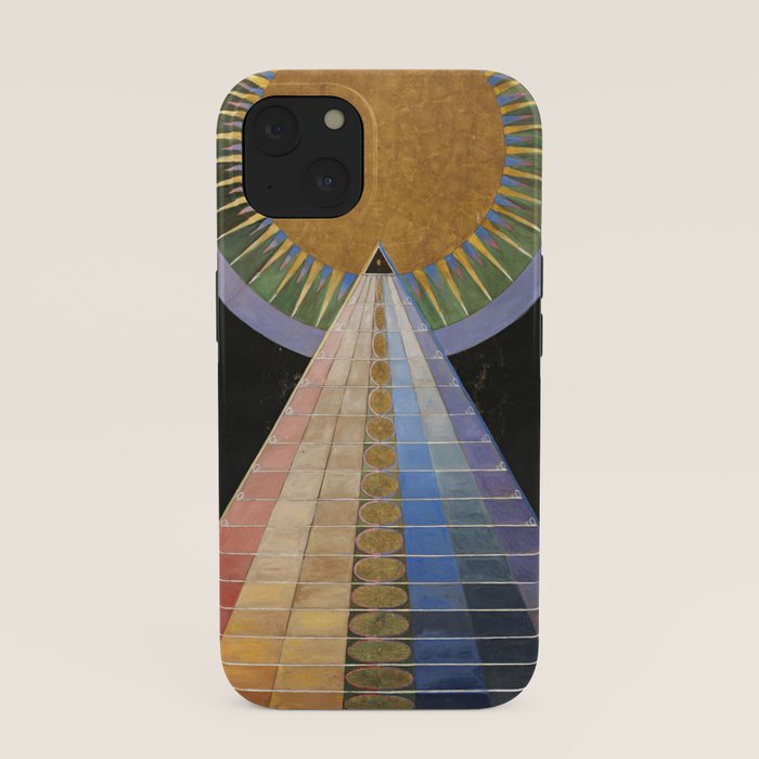 "Altarpiece" by Hilma af Klint (1907) iPhone Case