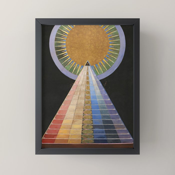 "Altarpiece" by Hilma af Klint (1907) Mini Art Print