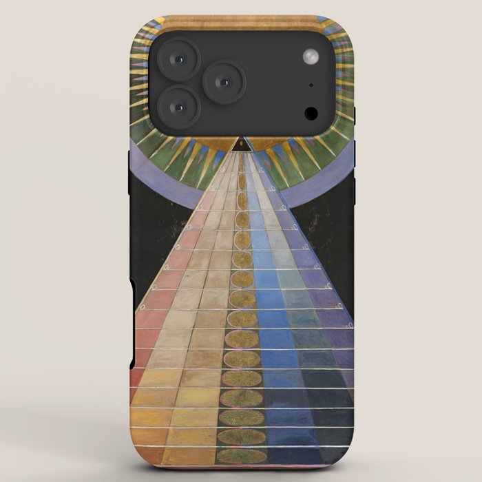 "Altarpiece" by Hilma af Klint (1907) iPhone Case