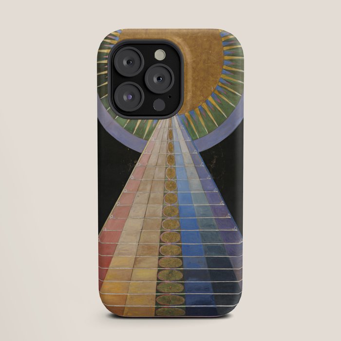 "Altarpiece" by Hilma af Klint (1907) iPhone Case