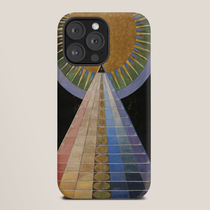 "Altarpiece" by Hilma af Klint (1907) iPhone Case