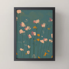 A Field Of Flowers Bloom Mini Art Print