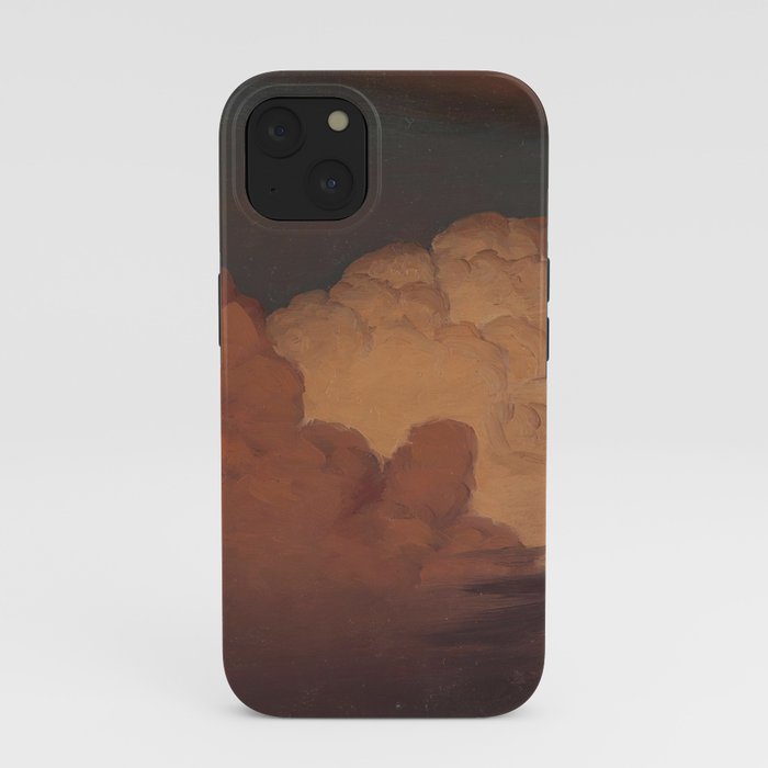 "Cloud Study" by Knud Baade, 1850 iPhone Case