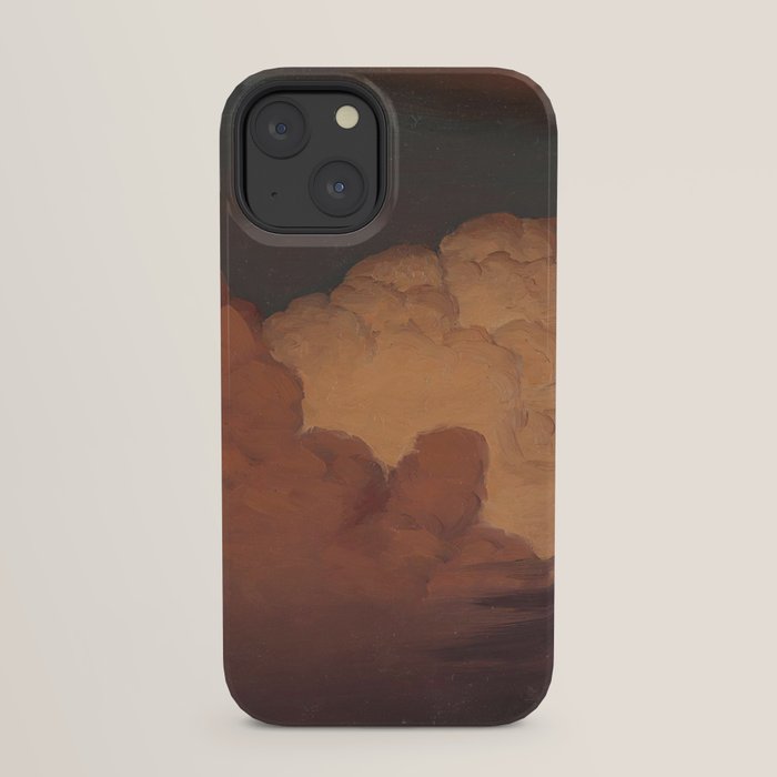 "Cloud Study" by Knud Baade, 1850 iPhone Case