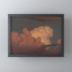 "Cloud Study" by Knud Baade, 1850 Mini Art Print