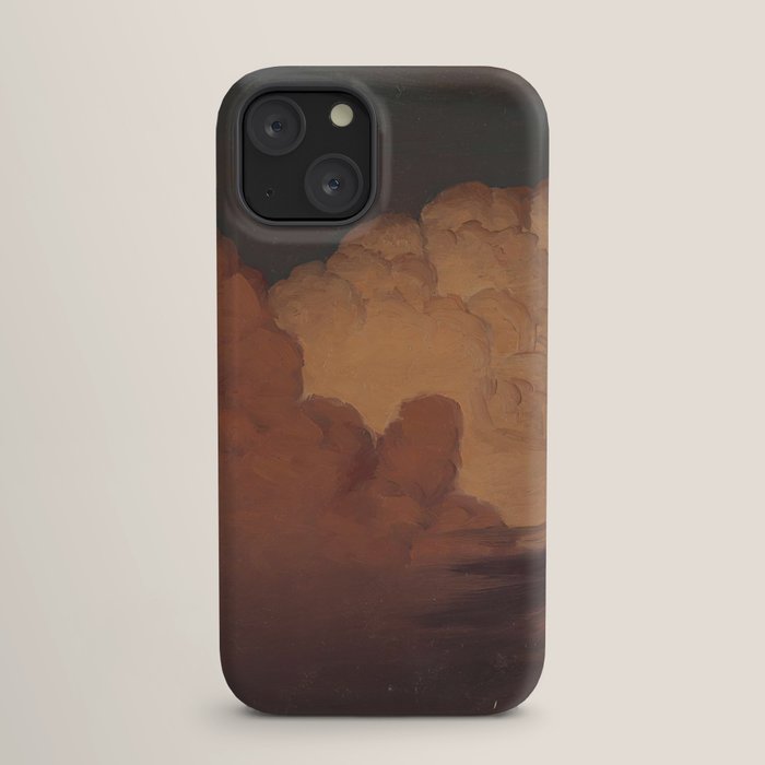 "Cloud Study" by Knud Baade, 1850 iPhone Case