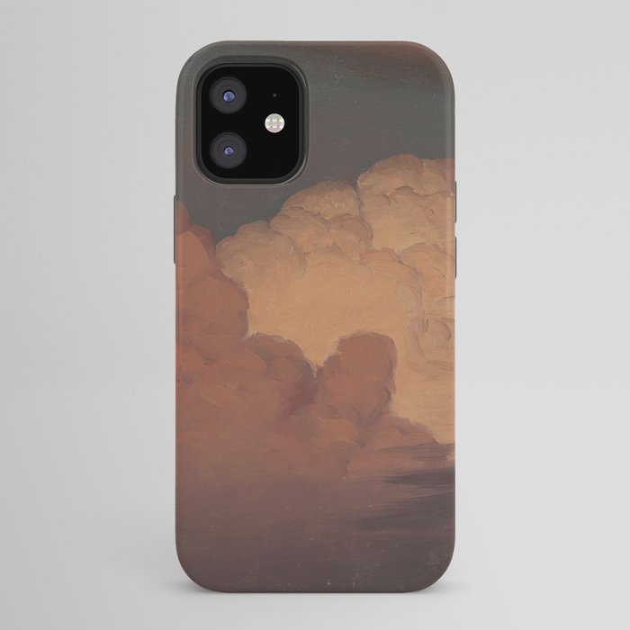 "Cloud Study" by Knud Baade, 1850 iPhone Case