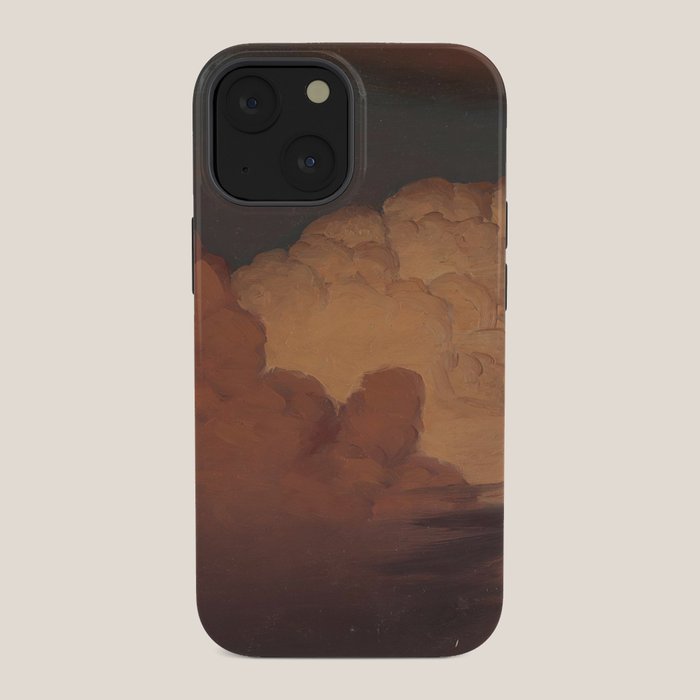 "Cloud Study" by Knud Baade, 1850 iPhone Case