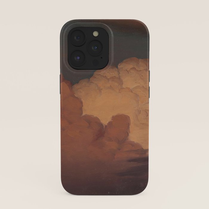 "Cloud Study" by Knud Baade, 1850 iPhone Case