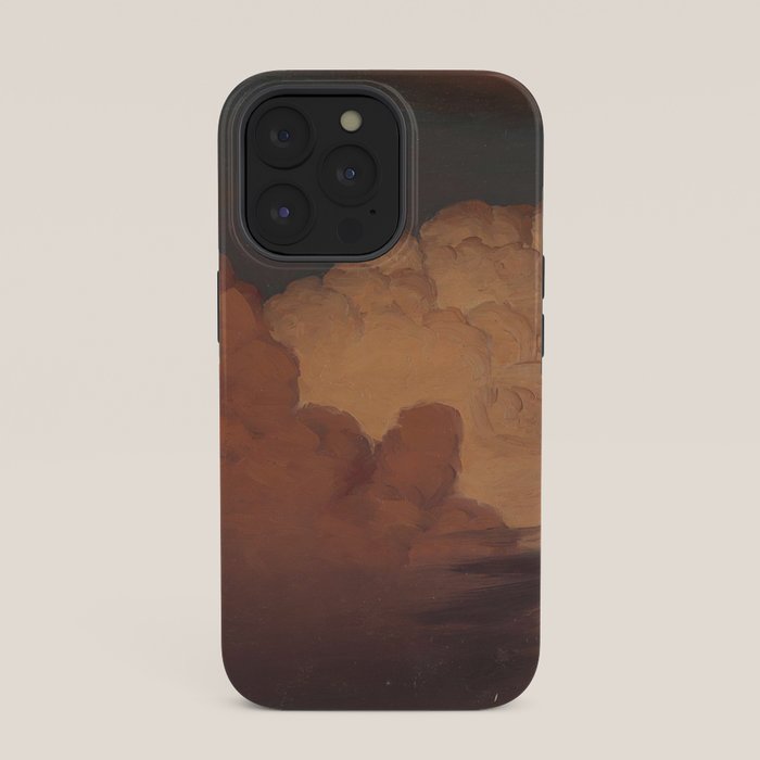 "Cloud Study" by Knud Baade, 1850 iPhone Case