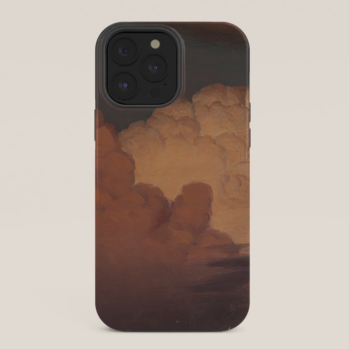 "Cloud Study" by Knud Baade, 1850 iPhone Case