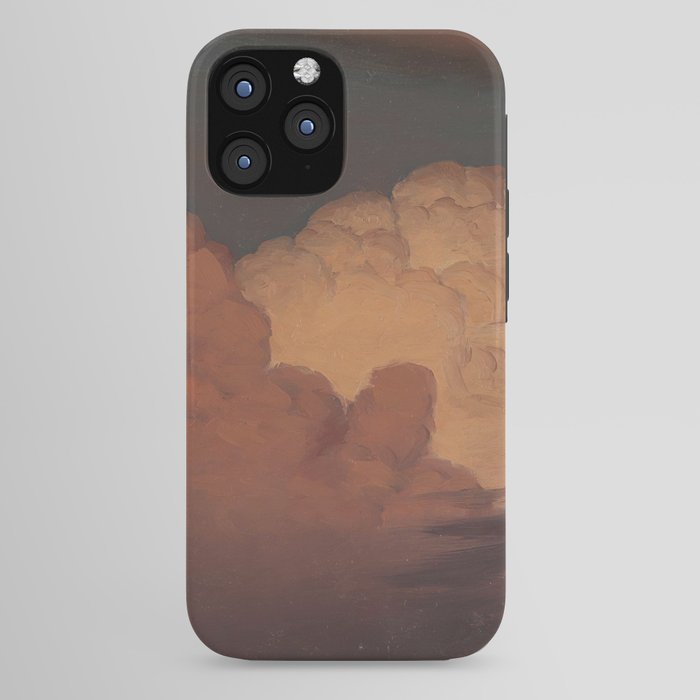 "Cloud Study" by Knud Baade, 1850 iPhone Case