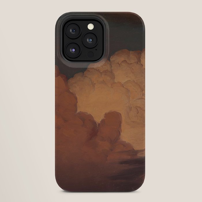 "Cloud Study" by Knud Baade, 1850 iPhone Case