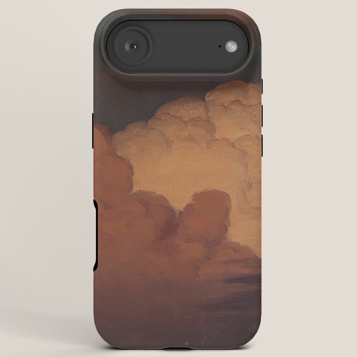 "Cloud Study" by Knud Baade, 1850 iPhone Case