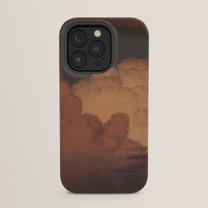 "Cloud Study" by Knud Baade, 1850 iPhone Case