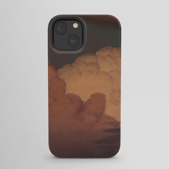 "Cloud Study" by Knud Baade, 1850 iPhone Case
