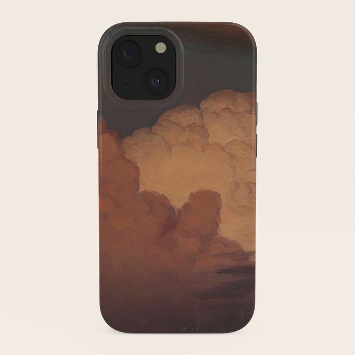 "Cloud Study" by Knud Baade, 1850 iPhone Case