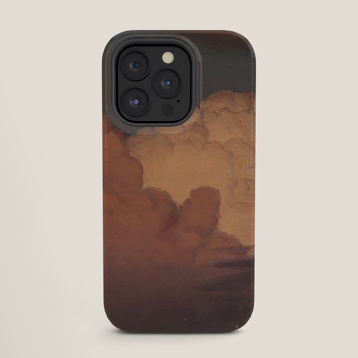"Cloud Study" by Knud Baade, 1850 iPhone Case