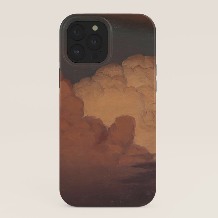 "Cloud Study" by Knud Baade, 1850 iPhone Case