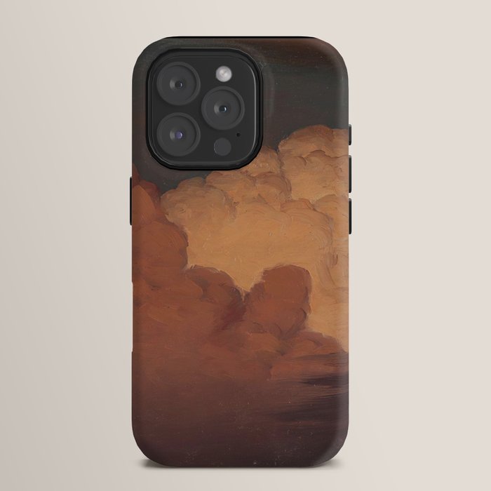 "Cloud Study" by Knud Baade, 1850 iPhone Case