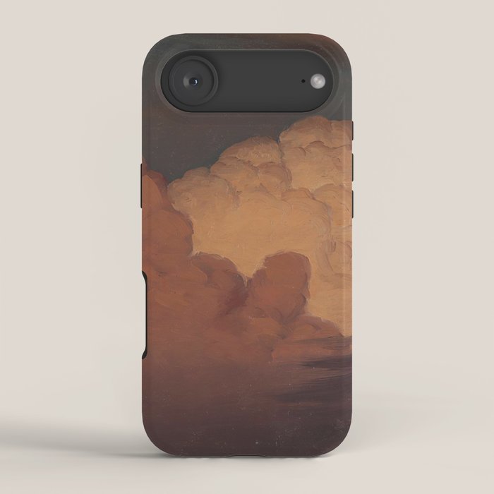 "Cloud Study" by Knud Baade, 1850 iPhone Case
