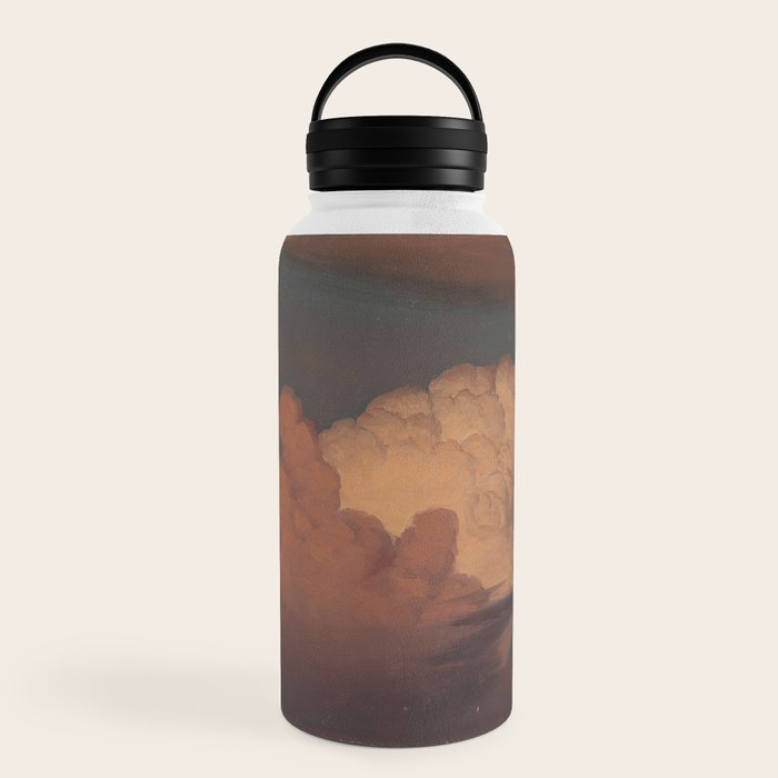 "Cloud Study" by Knud Baade, 1850 Water Bottle