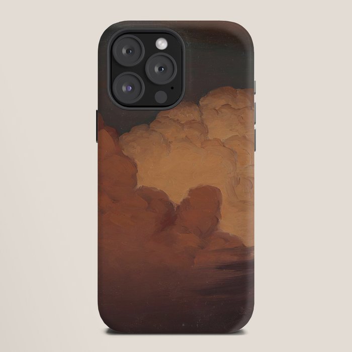 "Cloud Study" by Knud Baade, 1850 iPhone Case