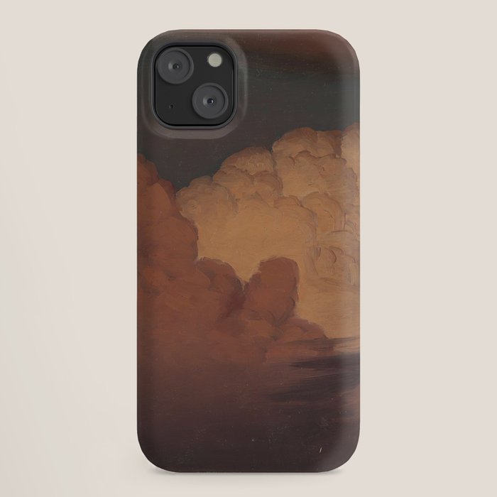"Cloud Study" by Knud Baade, 1850 iPhone Case