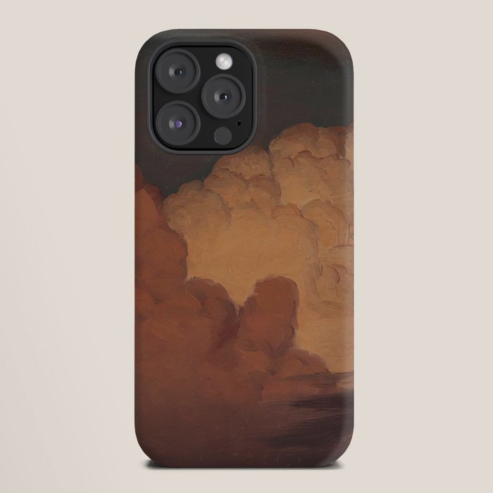 "Cloud Study" by Knud Baade, 1850 iPhone Case