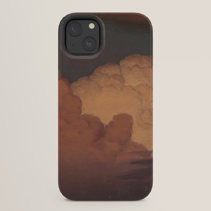 "Cloud Study" by Knud Baade, 1850 iPhone Case
