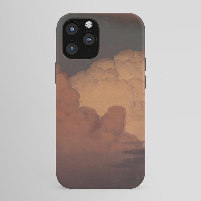 "Cloud Study" by Knud Baade, 1850 iPhone Case