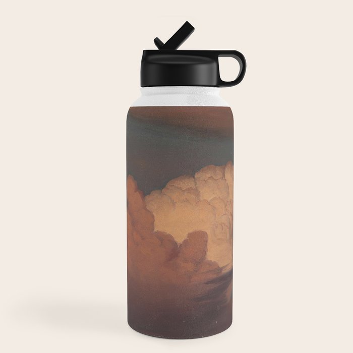 "Cloud Study" by Knud Baade, 1850 Water Bottle