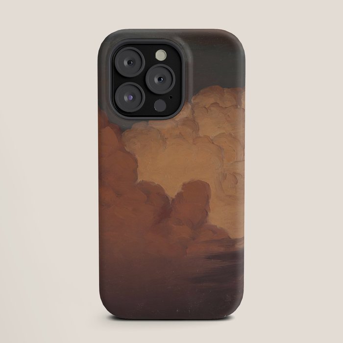 "Cloud Study" by Knud Baade, 1850 iPhone Case