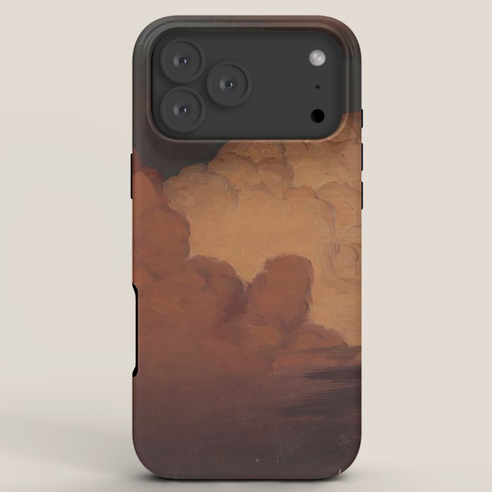 "Cloud Study" by Knud Baade, 1850 iPhone Case