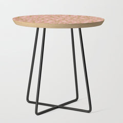 70������s Retro Floral  Side Table