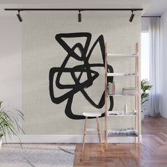 A Family Of Five Wall Mural