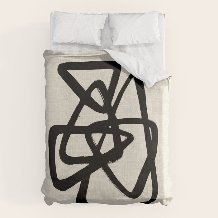 A Family Of Five Duvet Cover