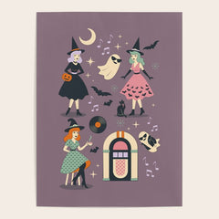 50s Witch Vibes Poster