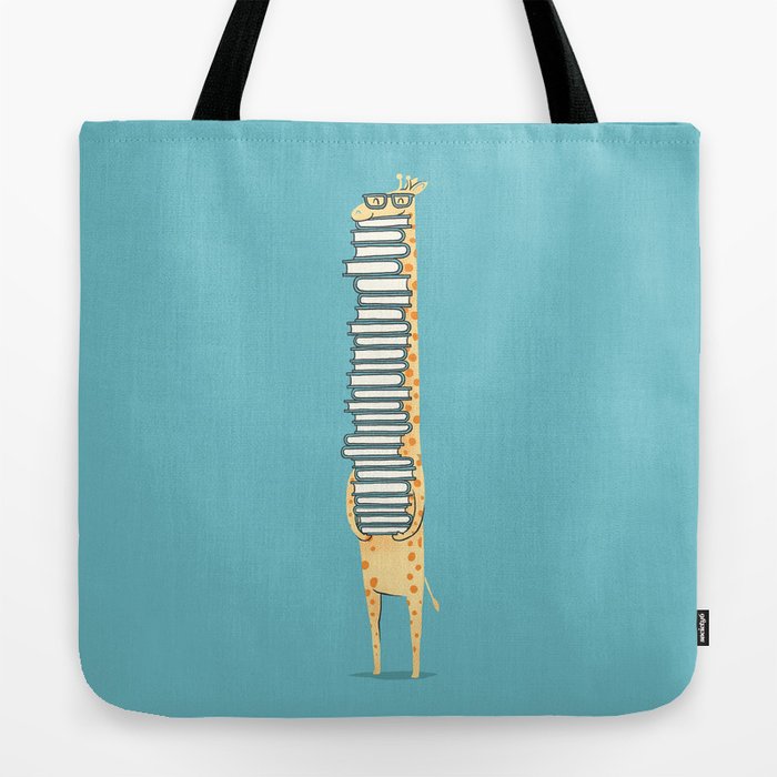 A Book Lover (blue) Tote Bag