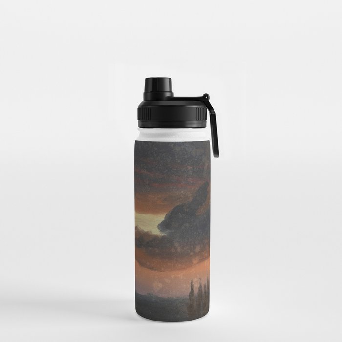 "Cloud Study over Poplars" by Knud Baade, circa 1830s-1840s Water Bottle
