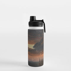 "Cloud Study over Poplars" by Knud Baade, circa 1830s-1840s Water Bottle