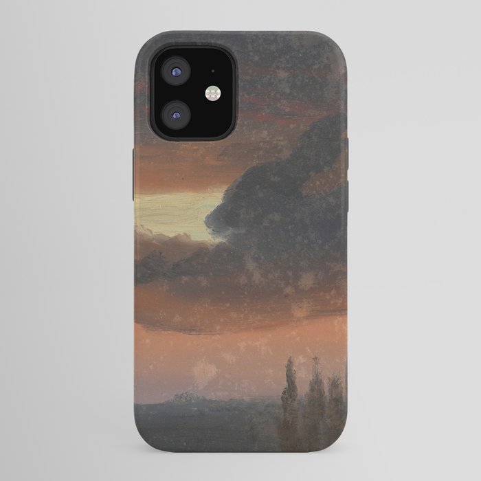 "Cloud Study over Poplars" by Knud Baade, circa 1830s-1840s iPhone Case