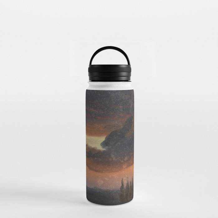"Cloud Study over Poplars" by Knud Baade, circa 1830s-1840s Water Bottle