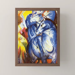 "The Tower of Blue Horses" by Franz Marc, 1913 Mini Art Print