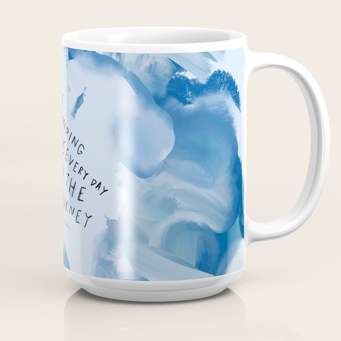 "Here's To Finding Joy, Every Day On The Journey" Coffee Mug