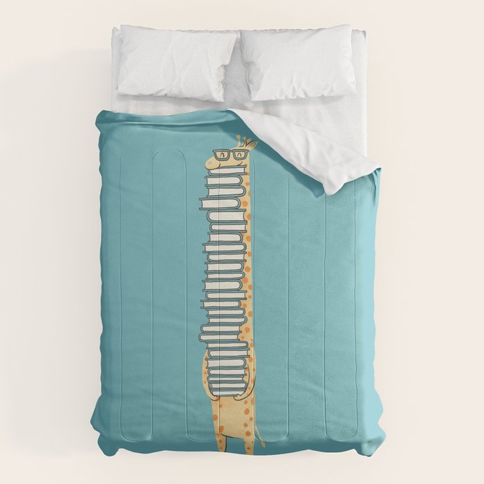 A Book Lover (blue) Comforter
