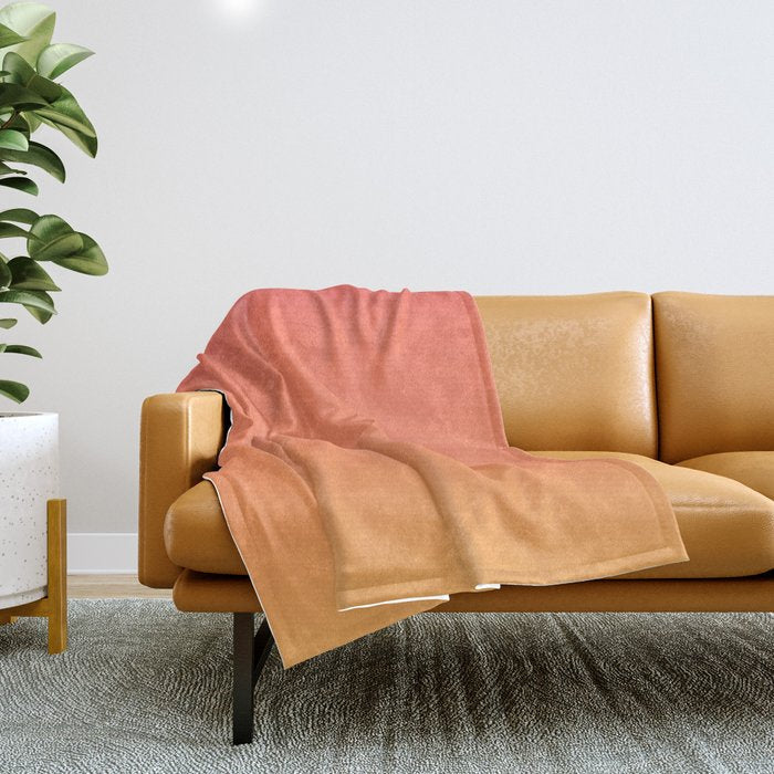 097 Sherbet Shandy Throw Blanket